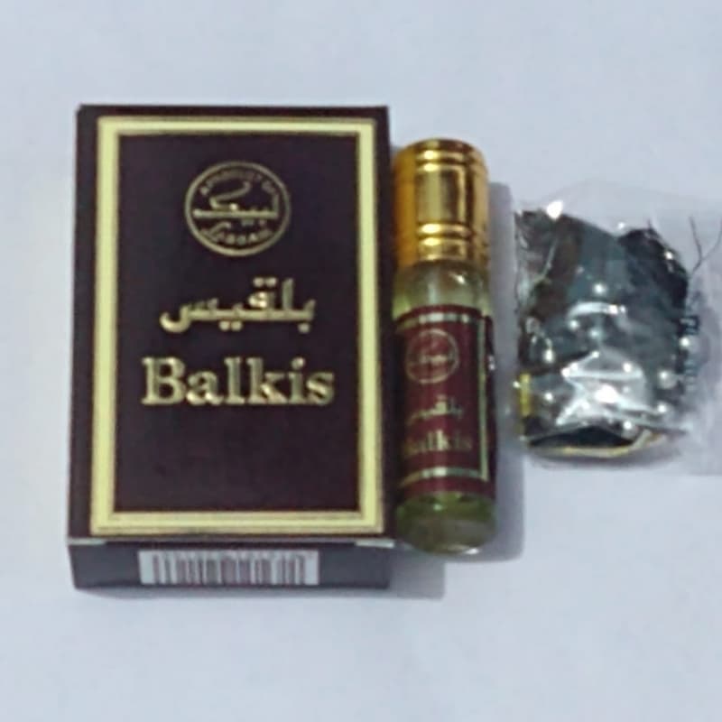 Balkis Attar 6ml with Tasbeeh free Non Alcoholic Perfume Company of Labbaik
