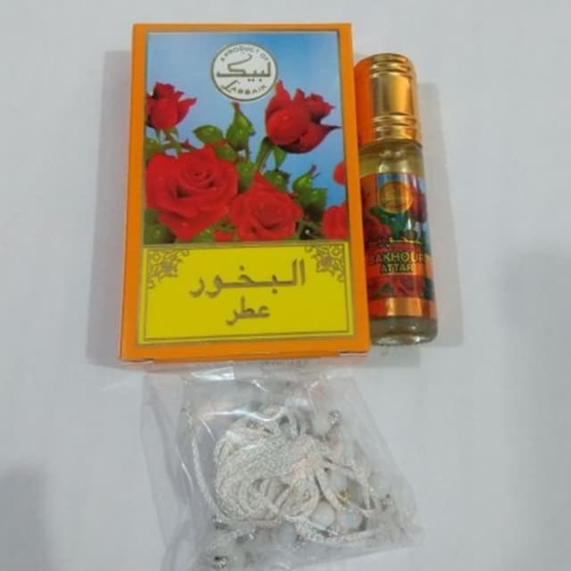 Al Bakhoor Attar 6 ml with Tasbeeh free Non Alcoholic Perfume Company of La