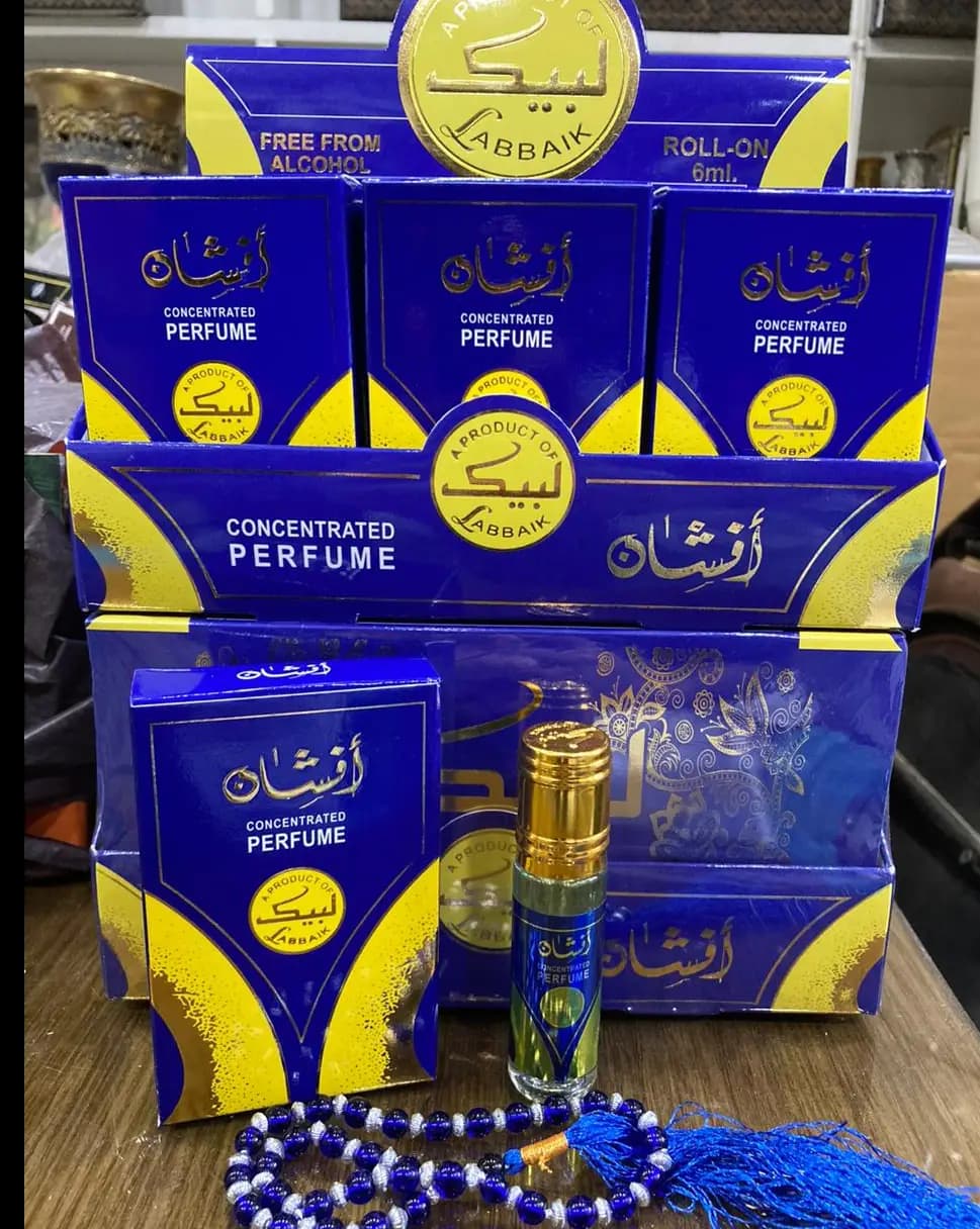 Afsha Attar 6ml + Tasbeeh | Company of Labbaik