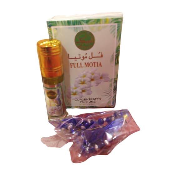 Motia full Attar 6ml With Tasbeeh free Non Alcoholic Perfume Company of Lab