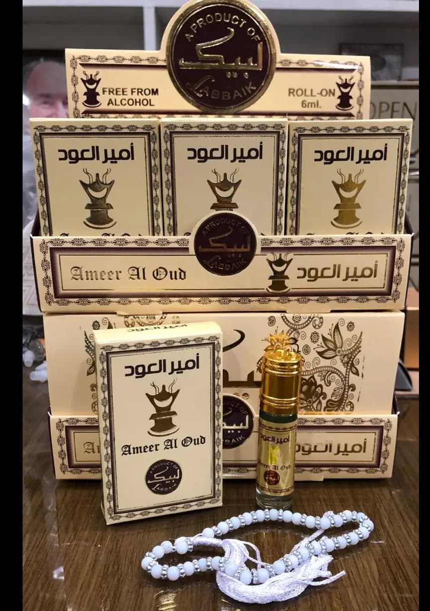 Ameer Al Oud Attar 6ml + Tasbeeh | Company of Labbaik